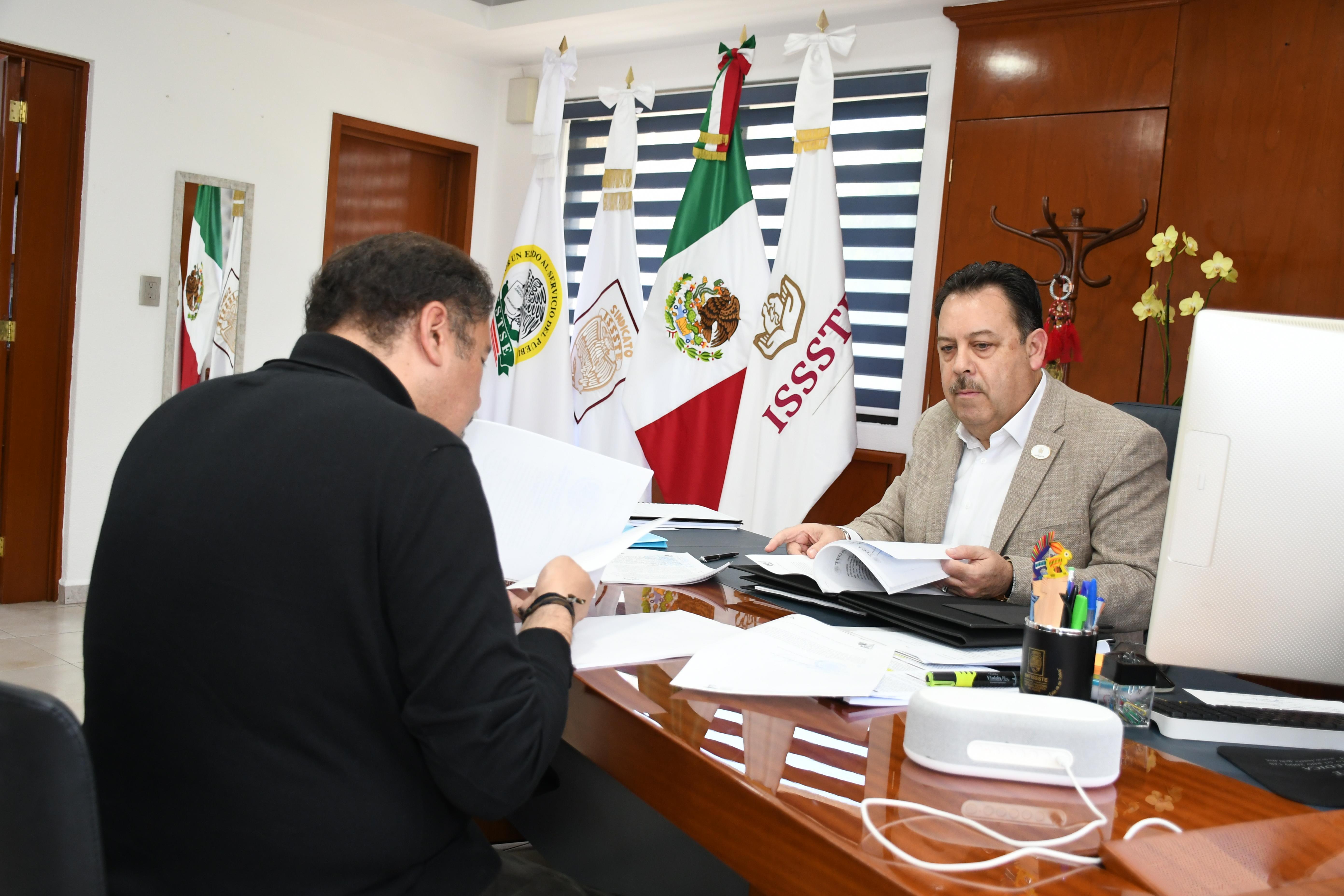 Reunión Lic. Cesar Meléndez, Secretario de Asuntos Jurídicos 